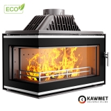 Каминная топка KAW-MET W16 LB (13.5 kW) ECO с левым боковым стеклом